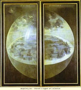 Creation of the World. c.1504-1510. Hieronymus Bosch 